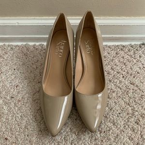Franco Sarto nude stiletto heels brand new!